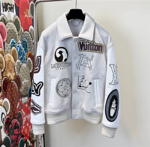 2023fw Louis Vuitton Real Leather Jacket