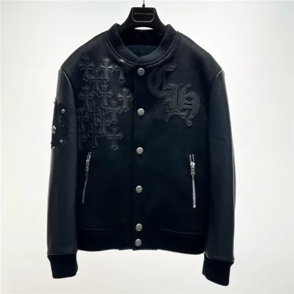 Chrome Hearts Leather Jacket