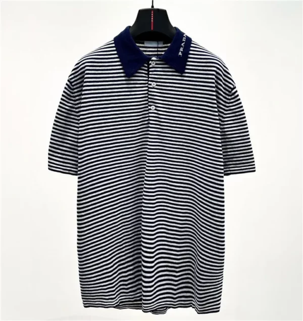 2023ss Prada  Polo Shirt