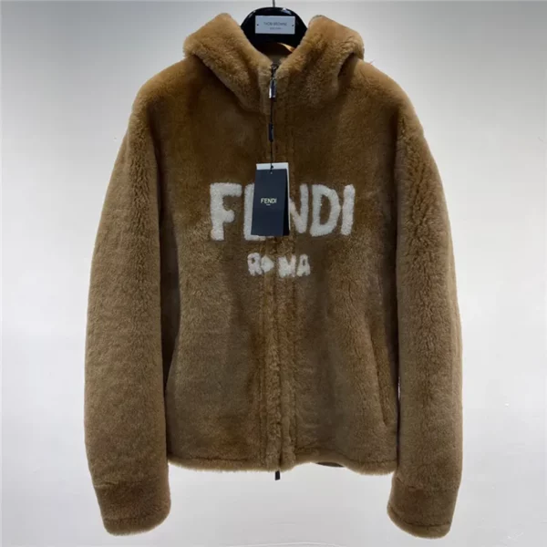 2021fw Fendi Real Leather Jacket