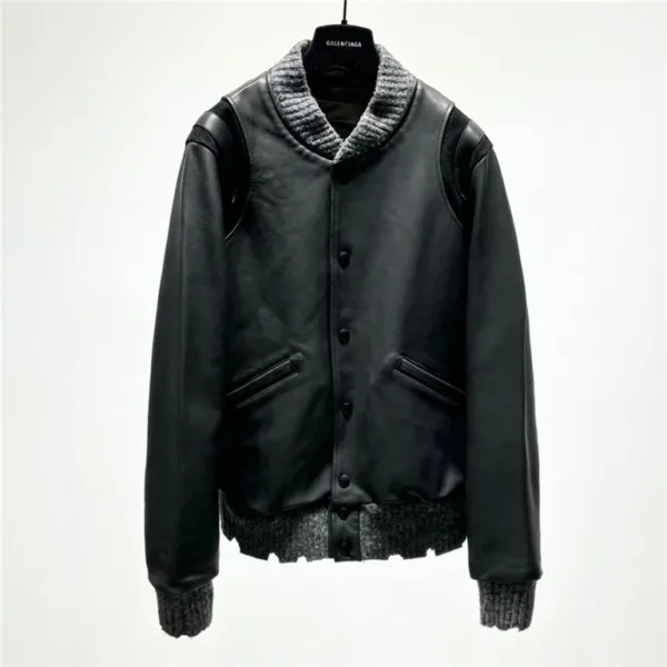 2023fw OW Real Leather Jacket