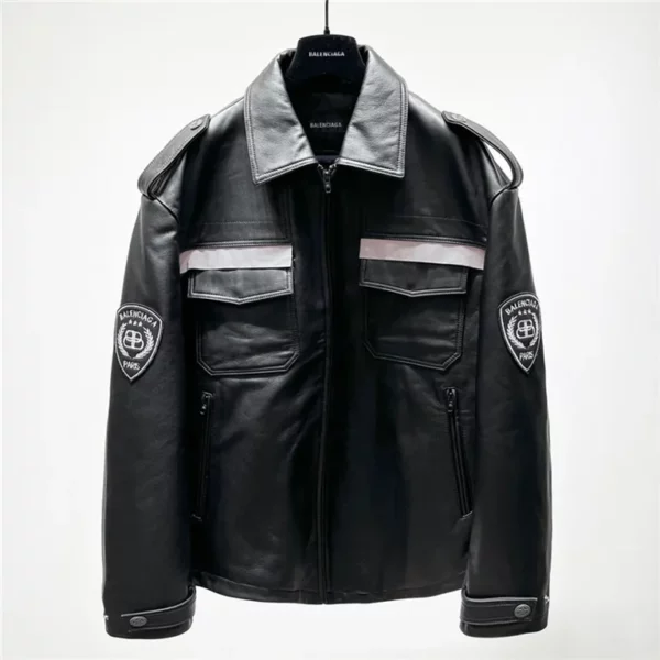 2023fw Balenciaga Real Leather Jacket