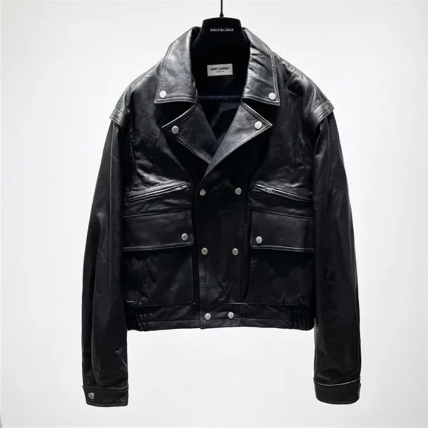 2023fw Saint Laurent Leather Jacket