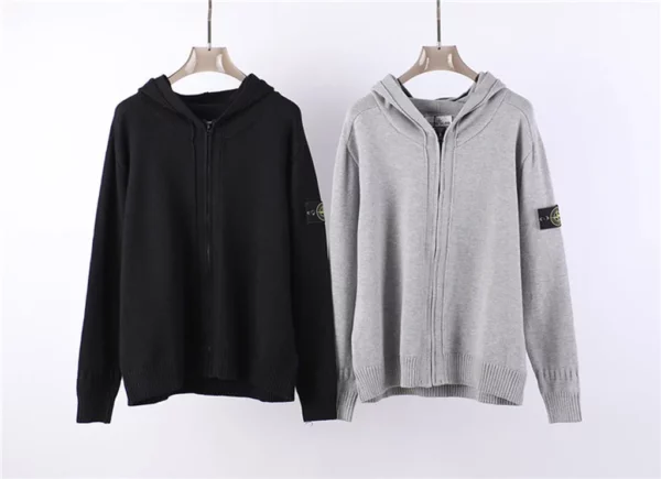 2023FW Stone island Zipper Hoodie