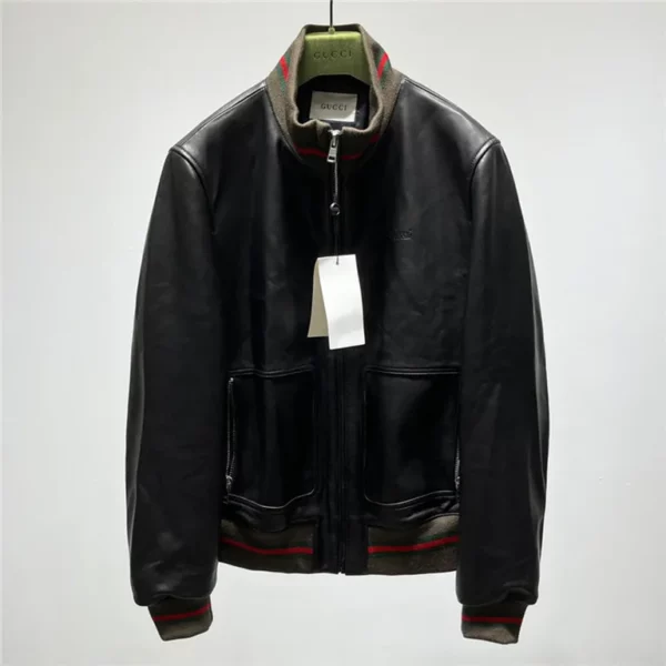 2023fw Gucci Real Leather Jacket