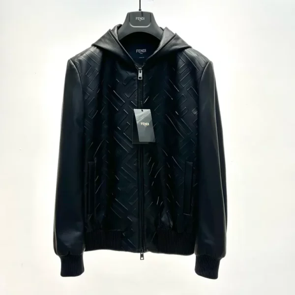 2022ss Fendi Real leather Jacket