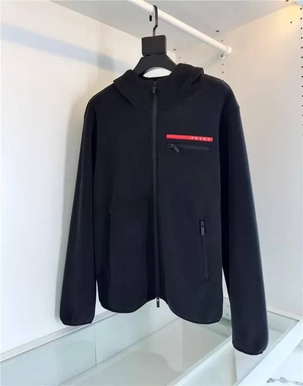 Prada Zipper Hoodie