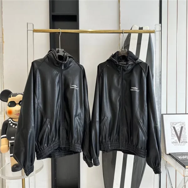 2023fw Balenciaga Leather Jacket