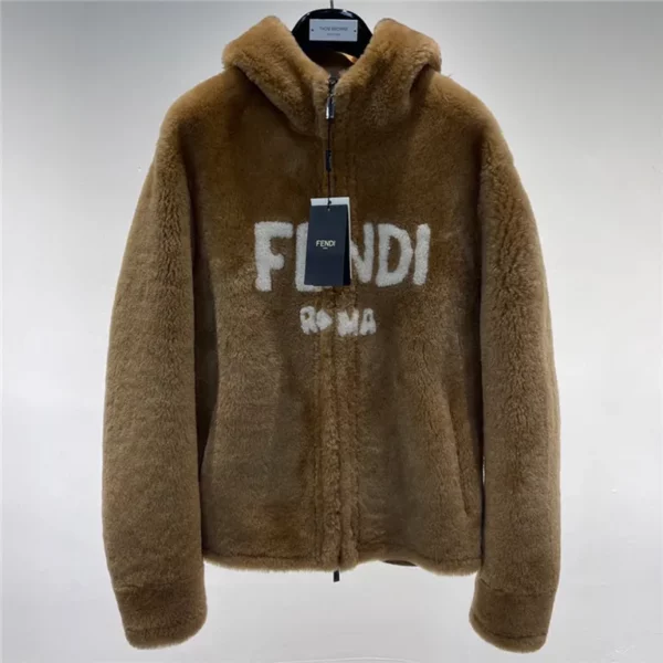 2023fw Fendi Real Leather Overcoat