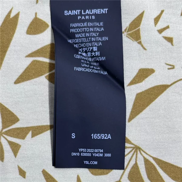 2023ss Saint Laurent Shirt