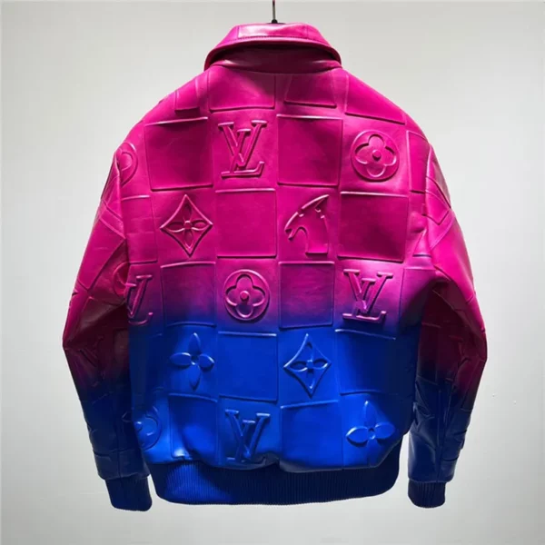 2023fw Louis Vuitton Real Leather Jacket