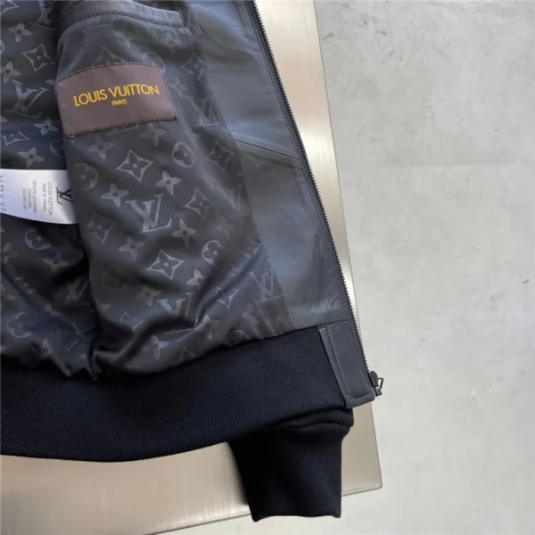 2022ss Louis Vuitton Real Leather Jacket