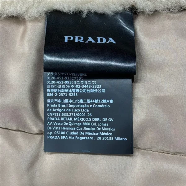 2023fw Prada Real Leather Jacket