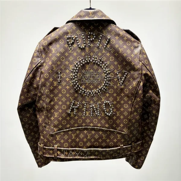 2023fw Louis Vuitton Real Leather Jacket