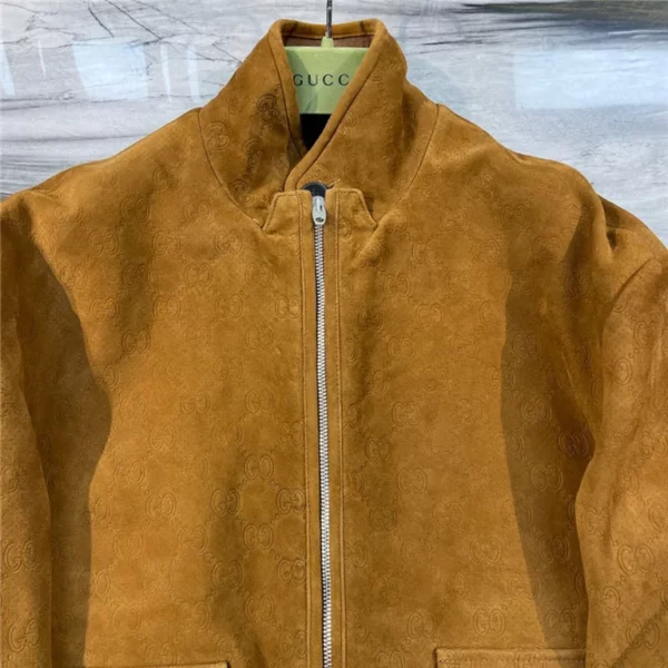 2022fw Gucci Real Leather Jacket