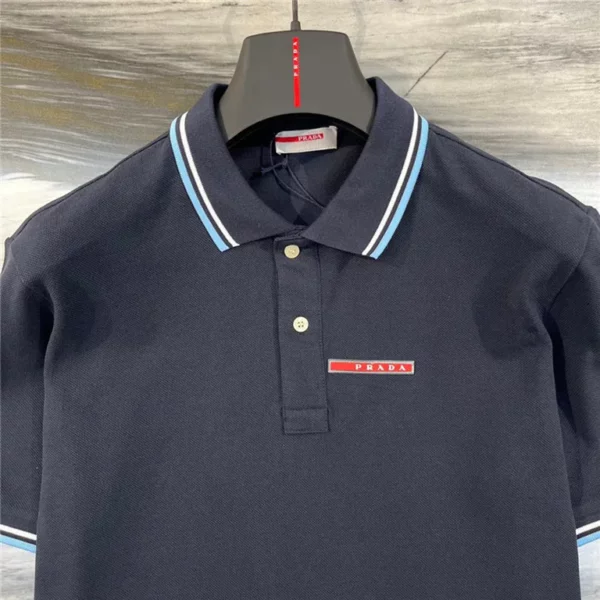 2023ss Prada  Polo Shirt