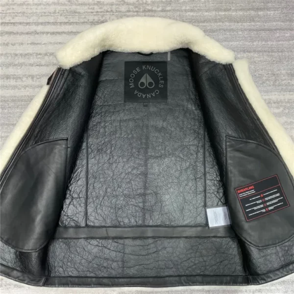 Moose Knuckles Real leather coat