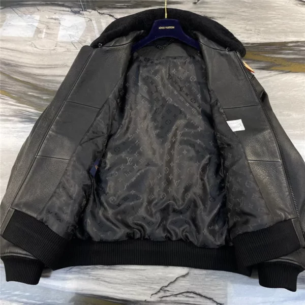 2022fw Louis Vuitton Real Leather Jacket