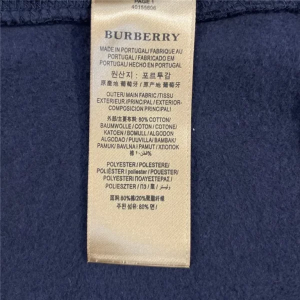 Burberry Zipper Hoodie