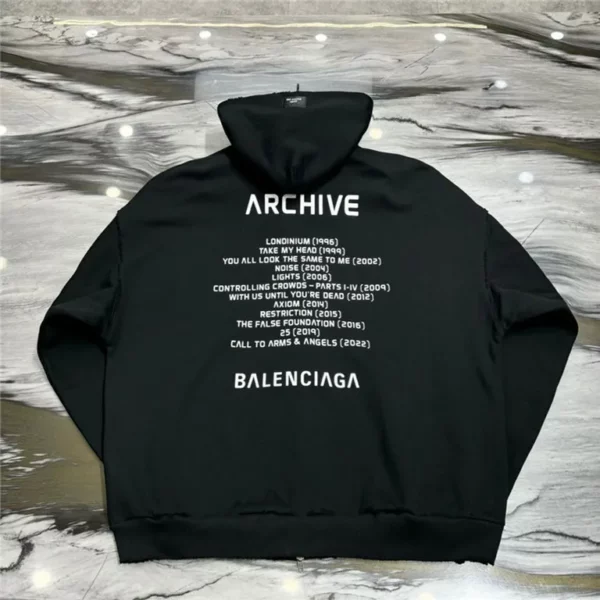 Balenciaga Zipper Hoodie