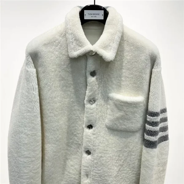 Thom Browne Real Leather Coat