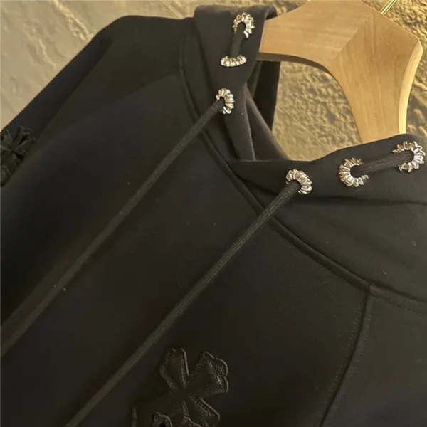 Chrome Hearts Leather Hoodie