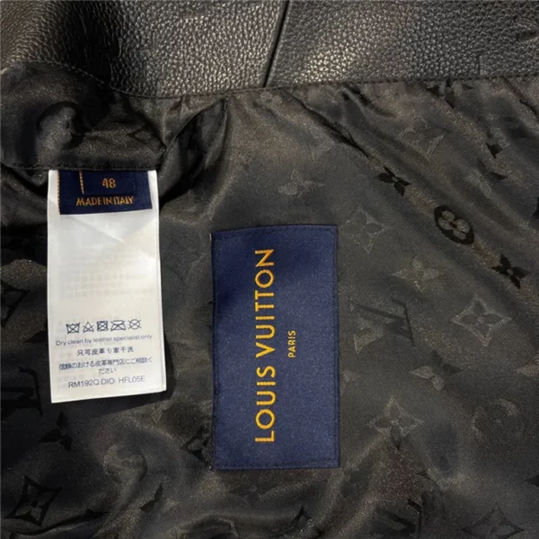 2022fw Louis Vuitton Real Leather Jacket