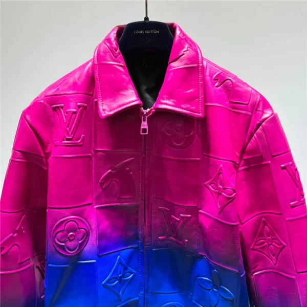 2023fw Louis Vuitton Real Leather Jacket