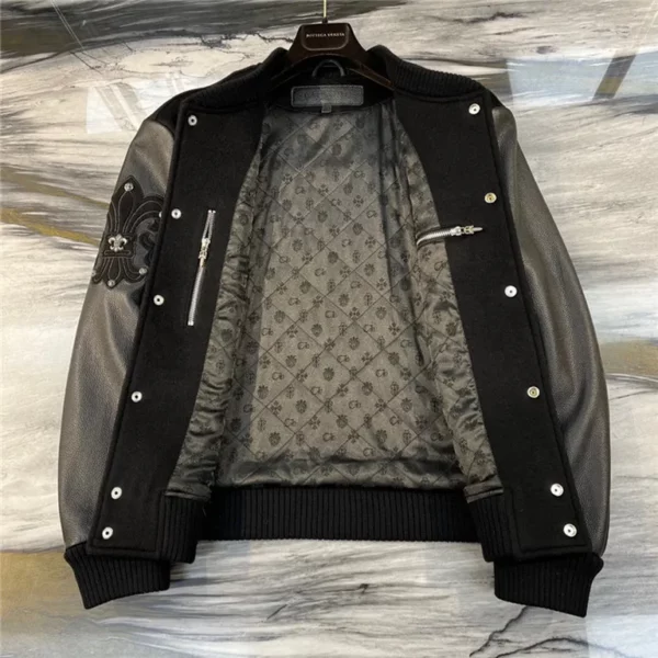 Chrome Hearts Leather Jacket