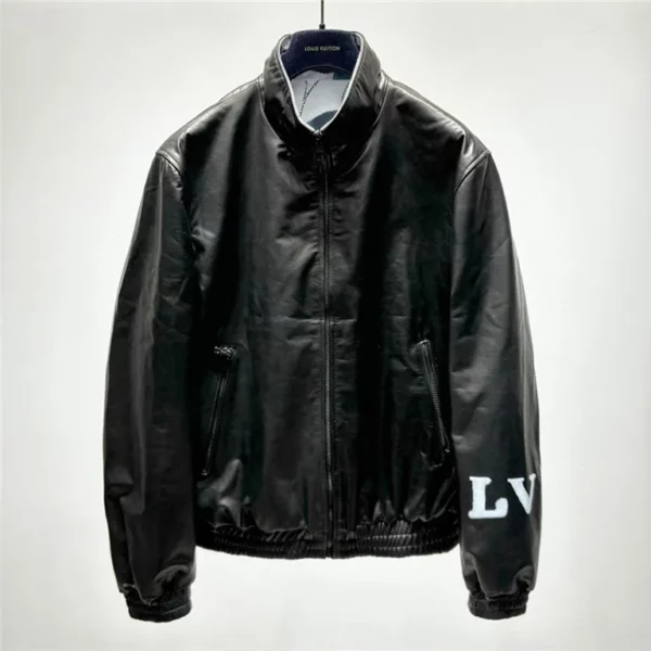 2023fw Louis Vuitton Real Leather Jacket