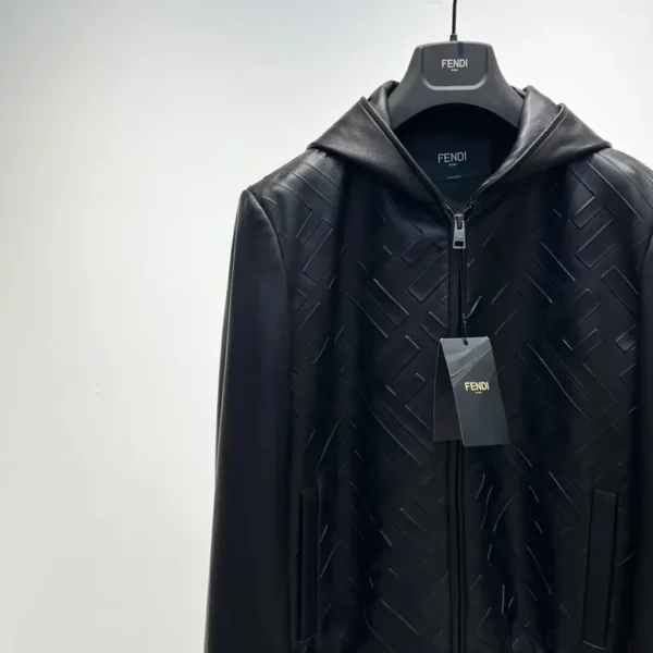 2022ss Fendi Real leather Jacket