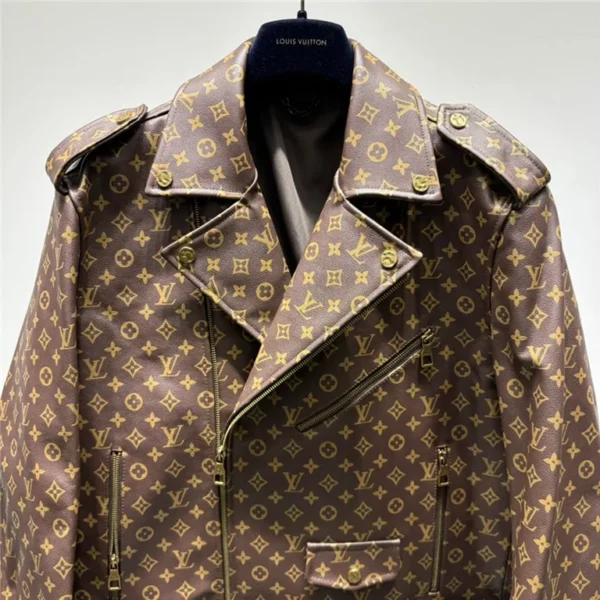 2023fw Louis Vuitton Real Leather Jacket