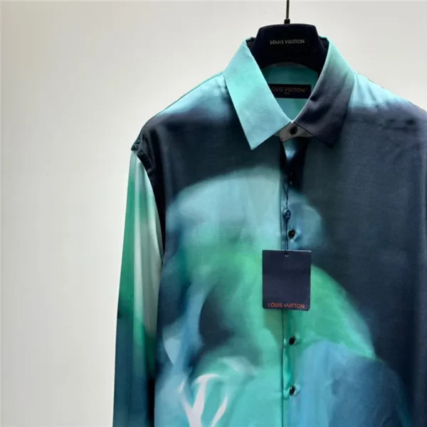 2023fw Louis Vuitton Silk Shirt