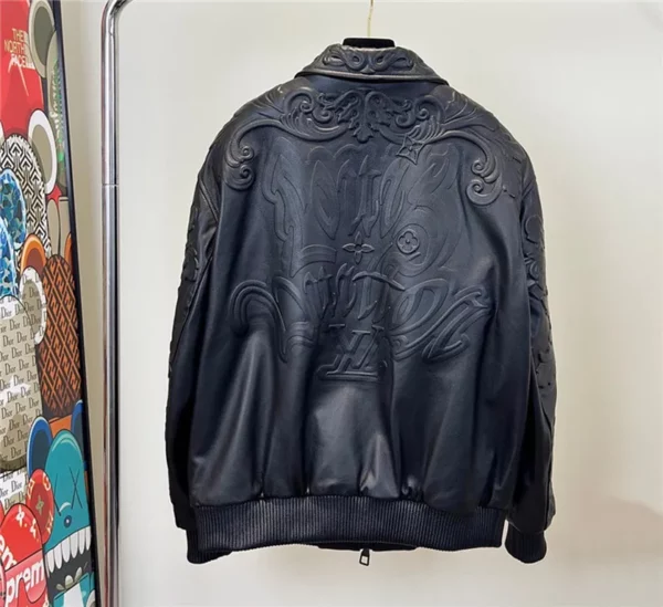 2023fw Louis Vuitton Real Leather Jacket