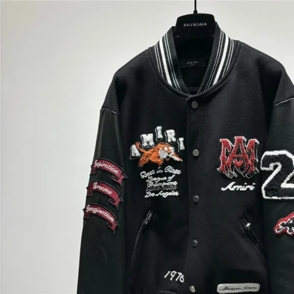 2023fw Amiri Leather Jacket