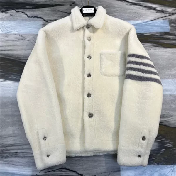Thom Browne Real Leather Coat