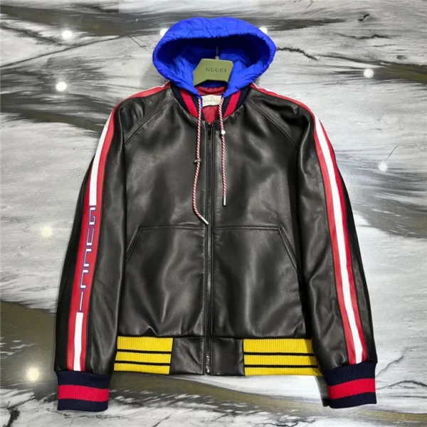 2023fw Gucci Real Leather Jacket