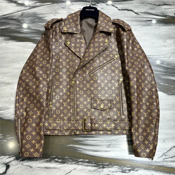 2023fw Louis Vuitton Real Leather Jacket