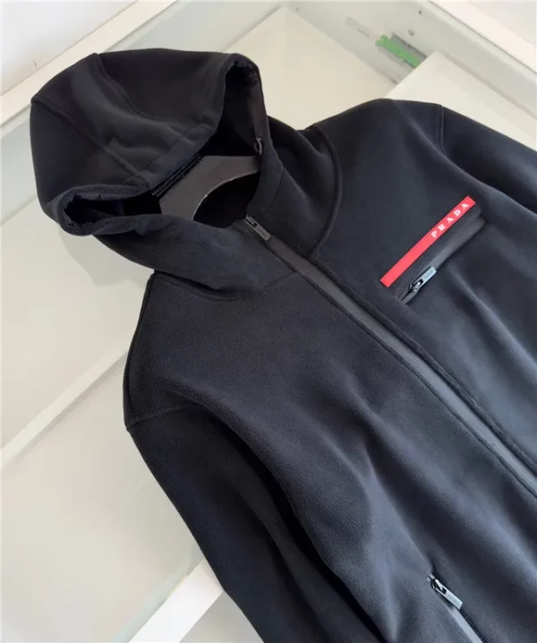 Prada Zipper Hoodie