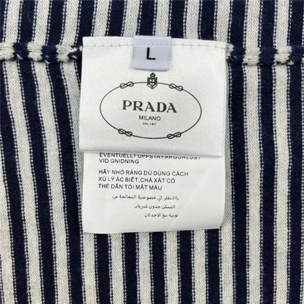 2023ss Prada  Polo Shirt