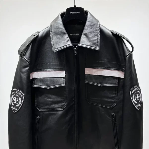 2023fw Balenciaga Real Leather Jacket