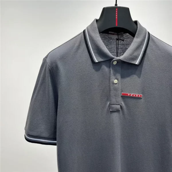 2023ss Prada  Polo Shirt