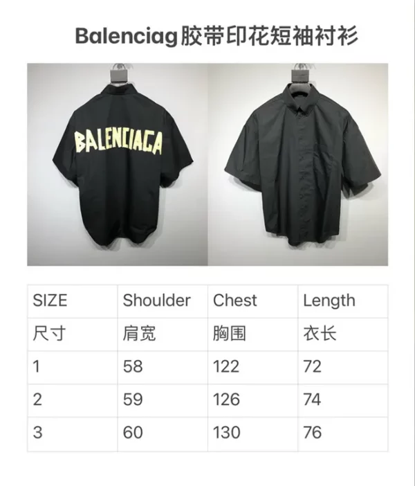 2023ss Balenciaga Shirt