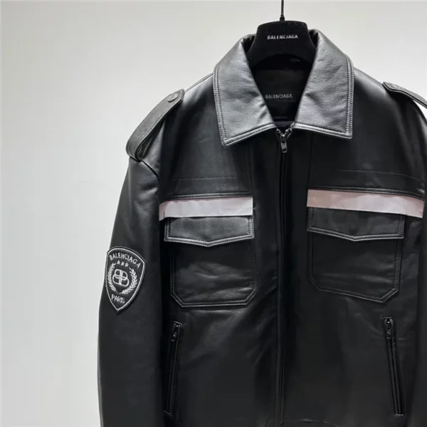 2023fw Balenciaga Real Leather Jacket