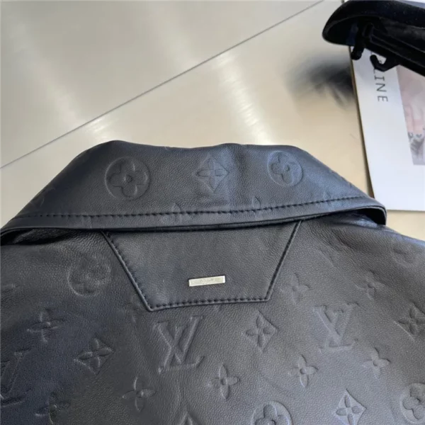 2022ss Louis Vuitton Real Leather Jacket