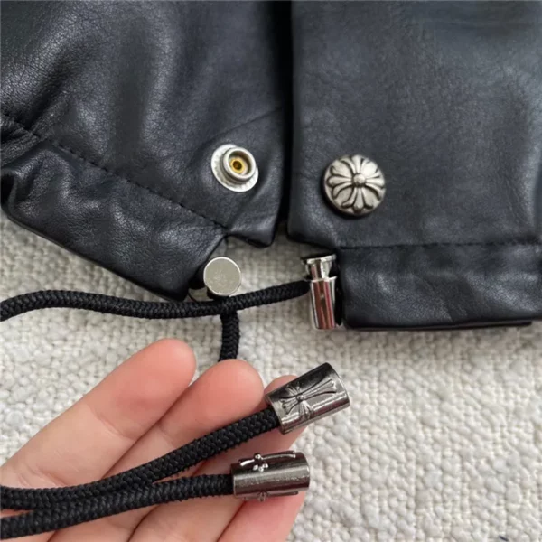 2022fw Chrome Hearts Real Leather Jacket