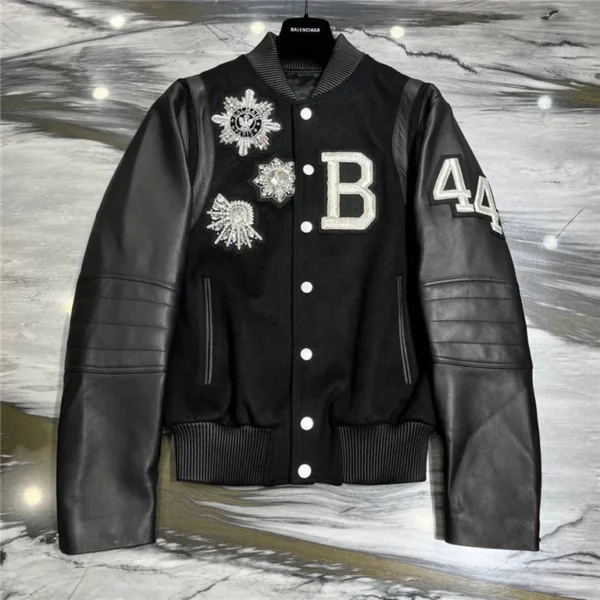 2023fw Balmain Real Leather Jacket