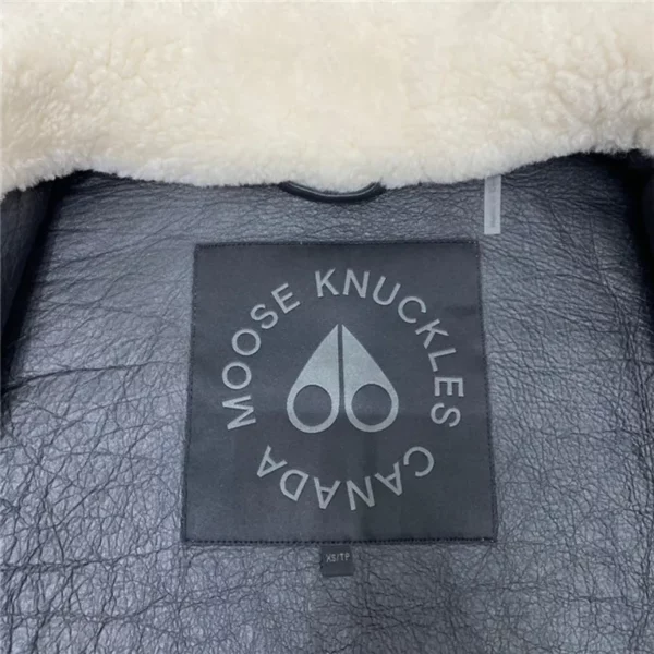 Moose Knuckles Real leather coat