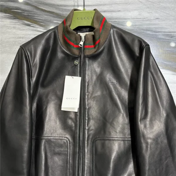 2023fw Gucci Real Leather Jacket