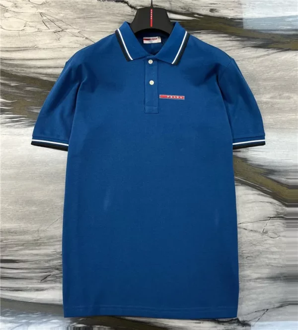 2023ss Prada  Polo Shirt